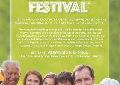 Kumquat Festival Ad – Dade City Chamber of Commerce