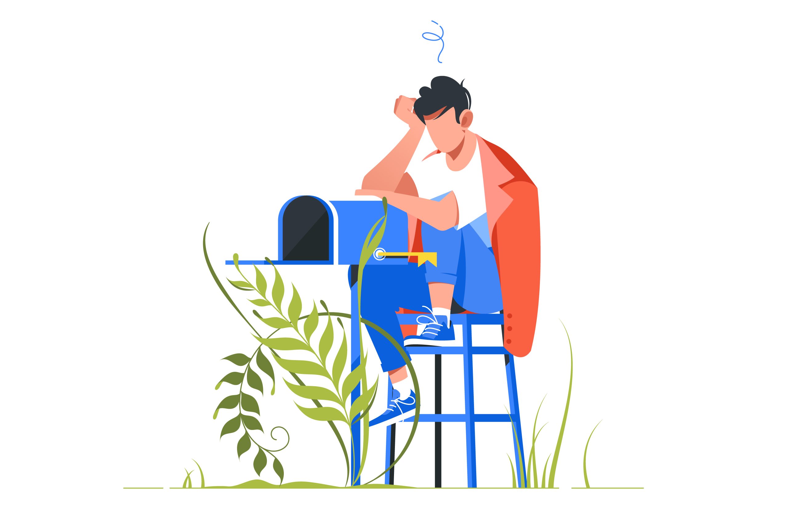 No mail incoming