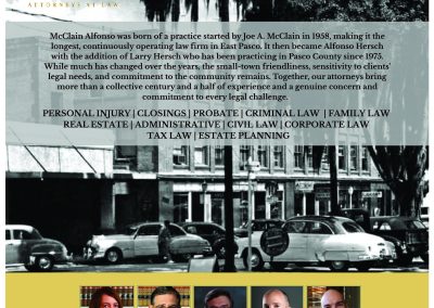 Print Ad – Alfonso Hersch Law