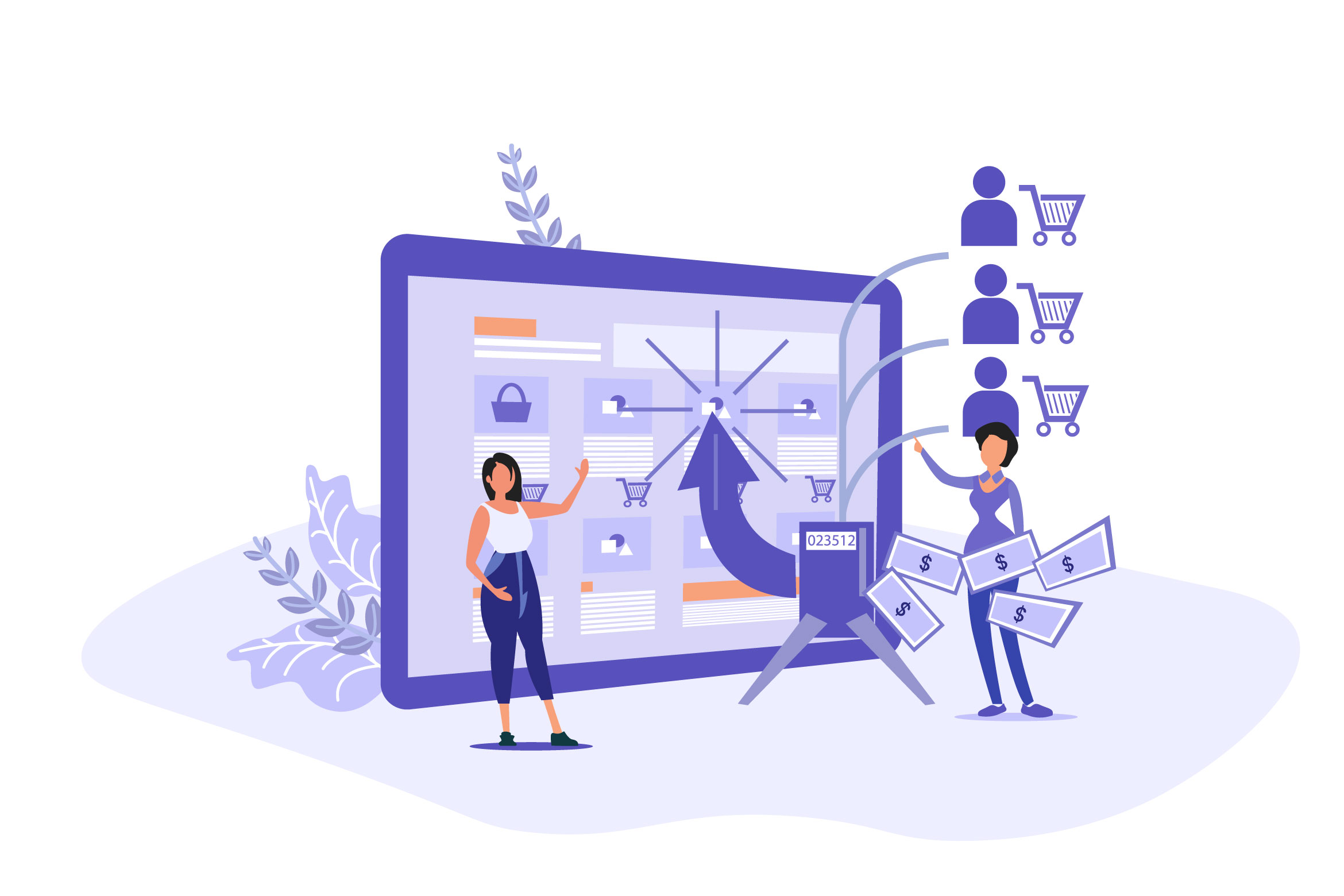 Ad team measuring ecommerce results