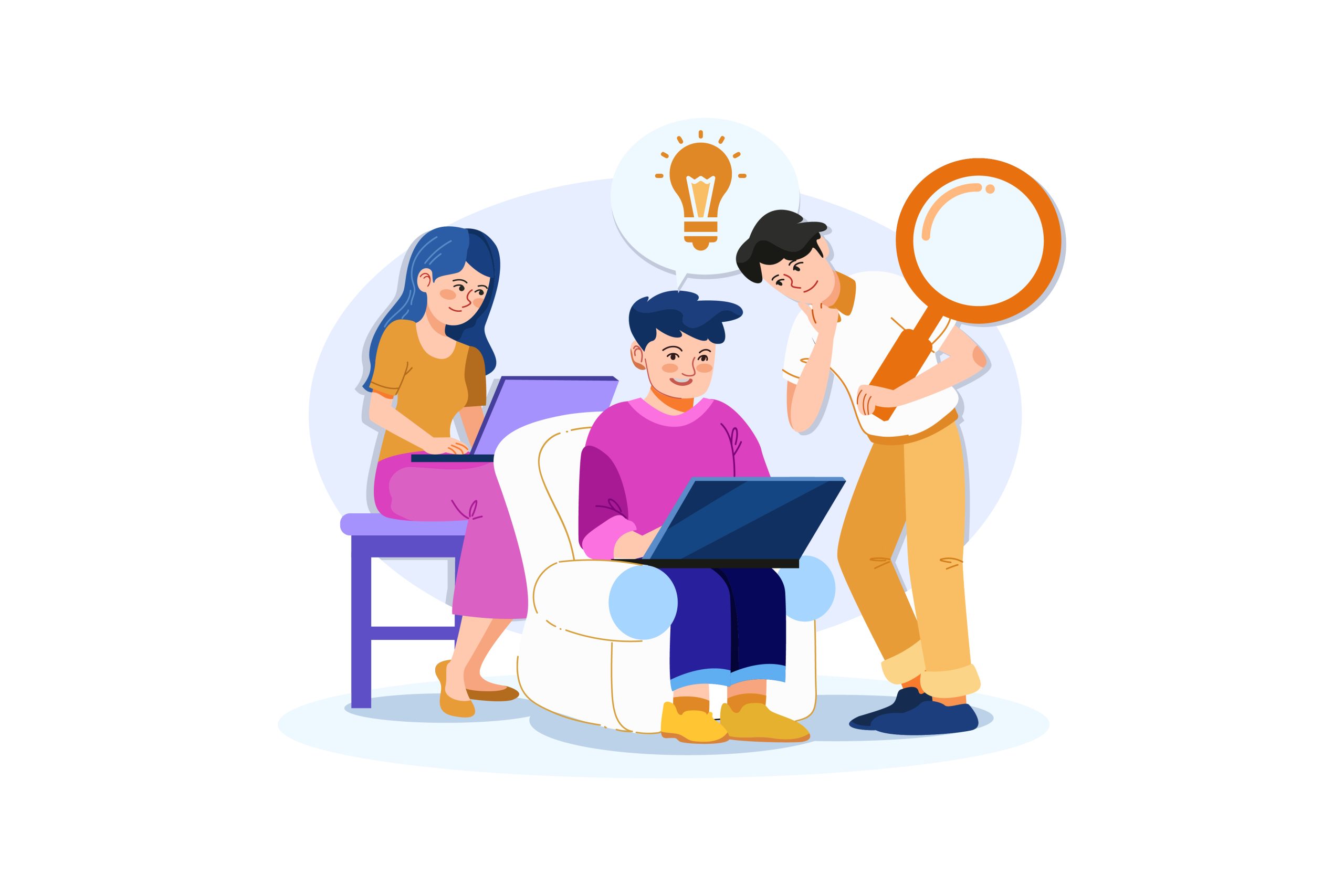 Marketing team gauges the effectiveness of SEO and paid advertising
